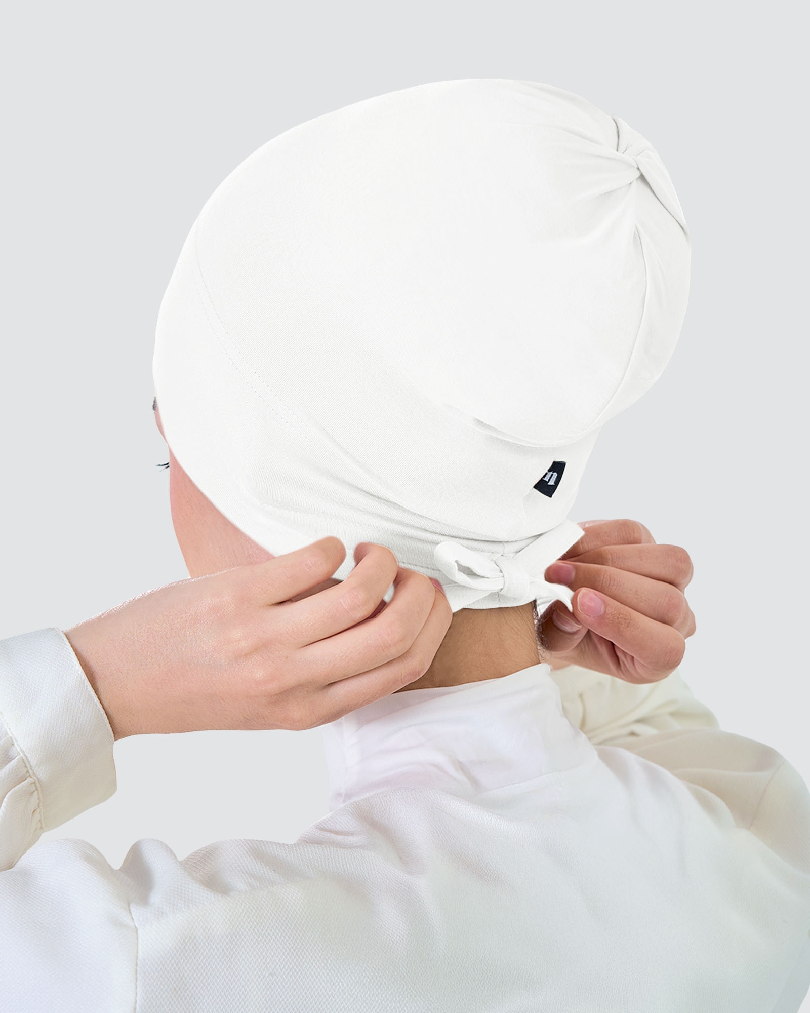 INNER DRAWSTRING SNOWCAP - IVORY