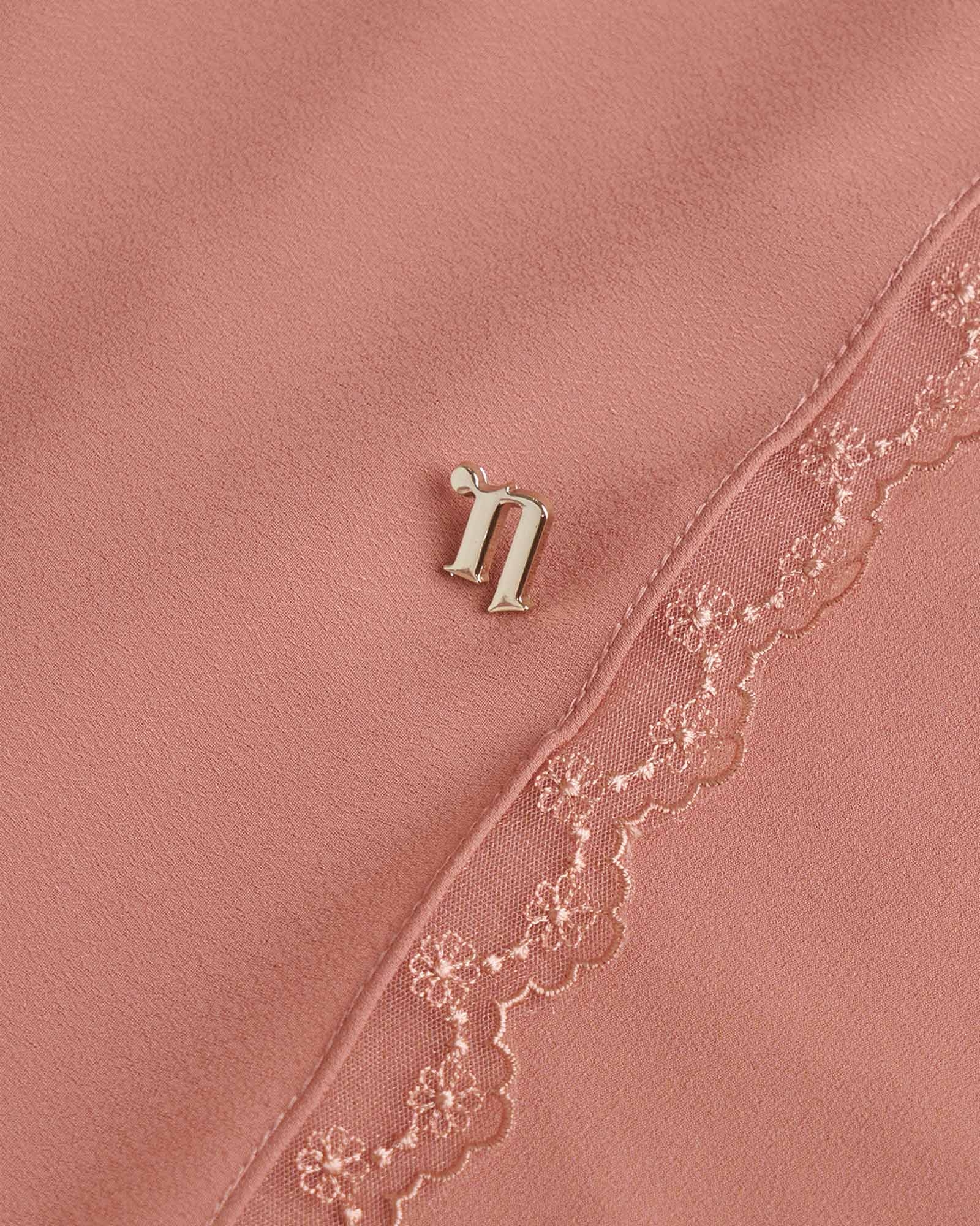 JUWITA LACE SHAWL - BLUSH