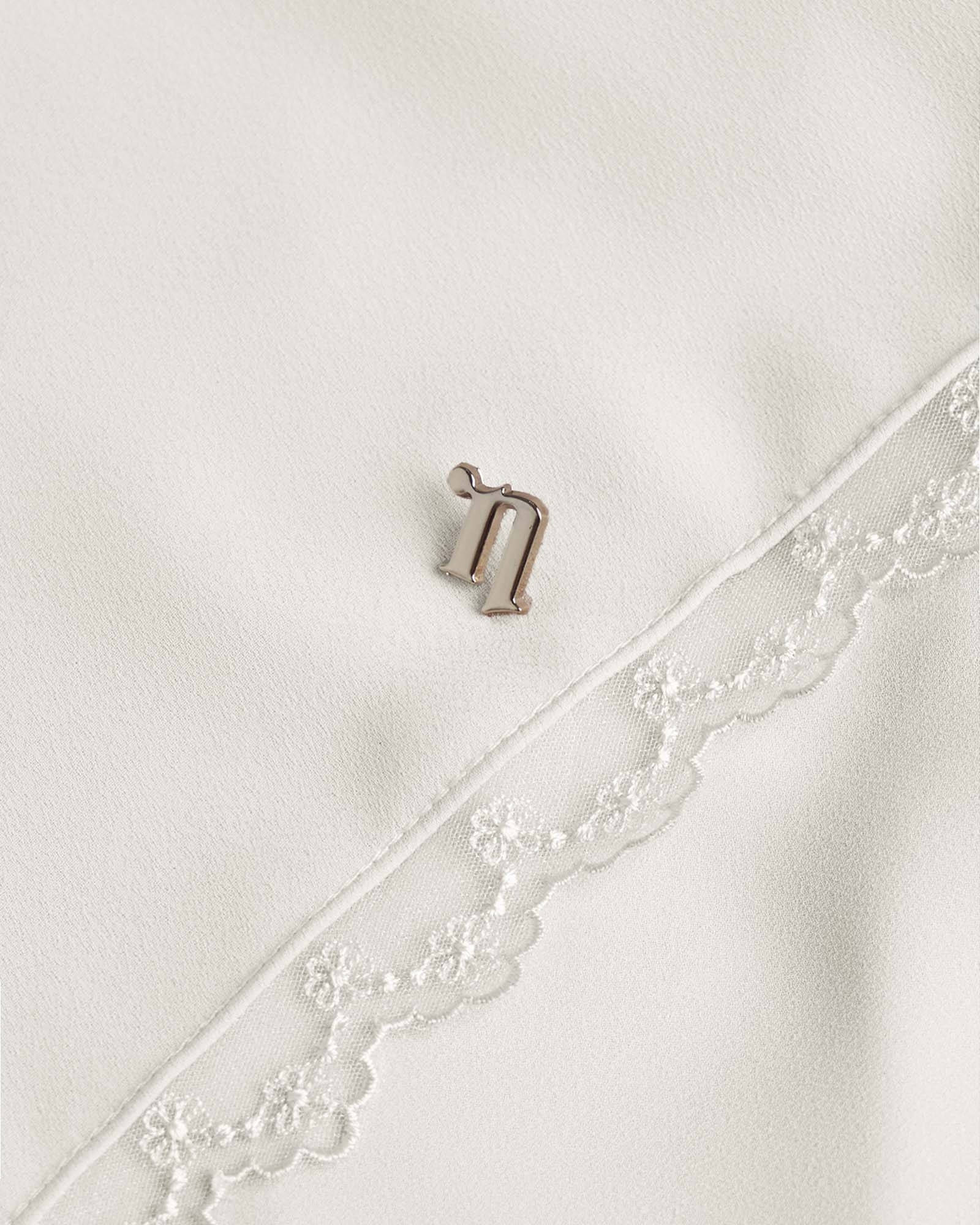 JUWITA LACE SHAWL - WHITE