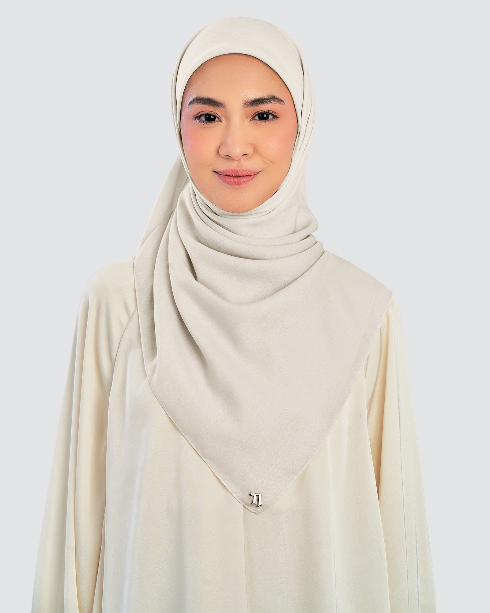 KAPAS COTTON VOILE SQUARE - LINEN