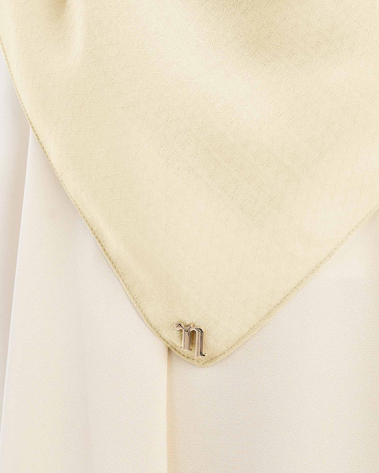 KAPAS COTTON VOILE SQUARE - VANILLA