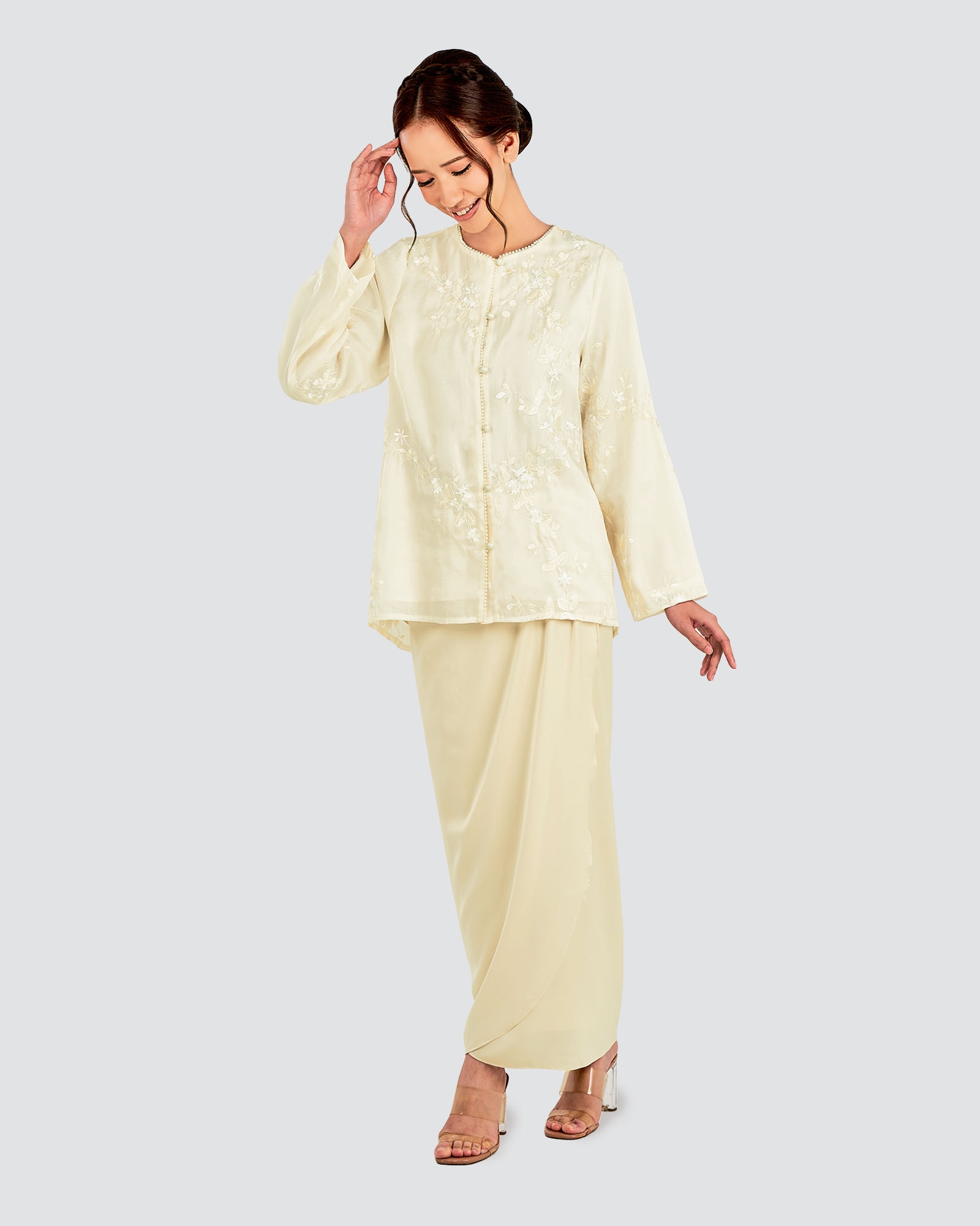 KASEH KURUNG SET - VANILLA