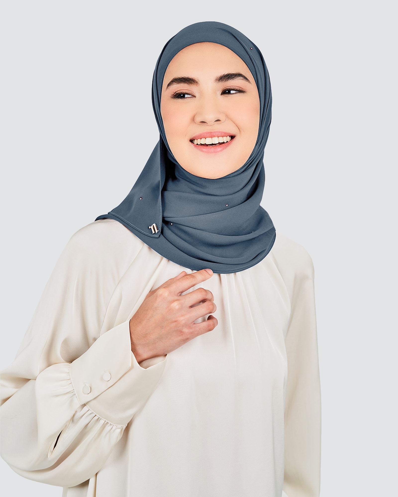 LADY NOOR SEMI-INSTANT WITH INNER - DENIM