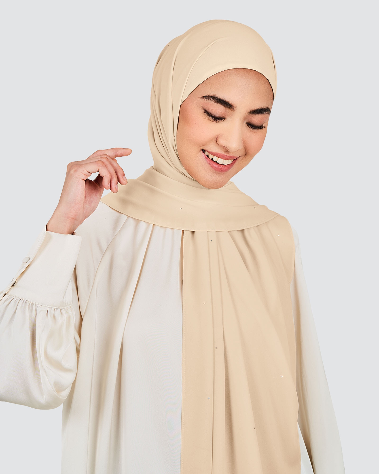 LADY NOOR SEMI-INSTANT WITH INNER - SANDCASTLE