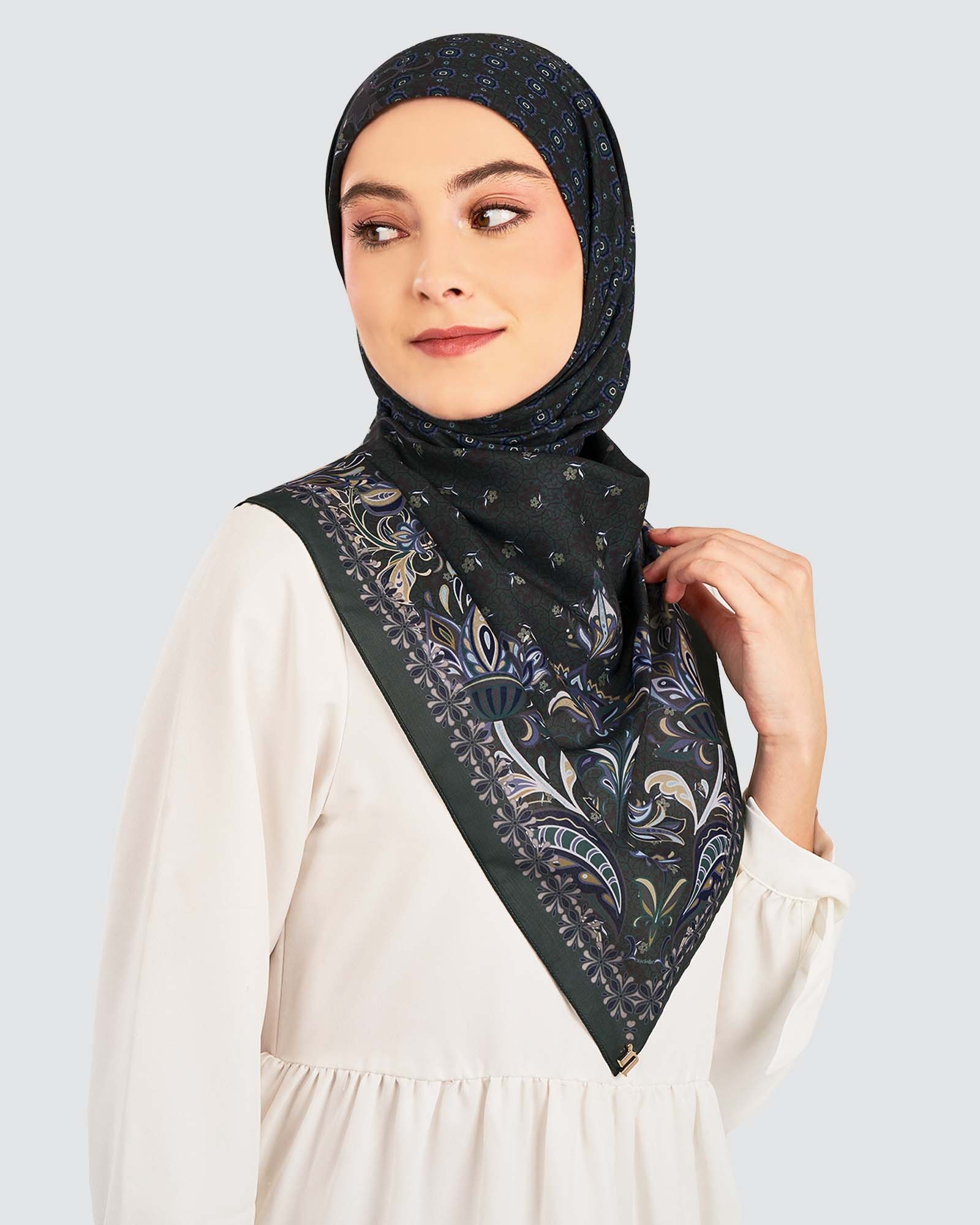 LAKARAN COTTON VOILE SQUARE - KOLKATA