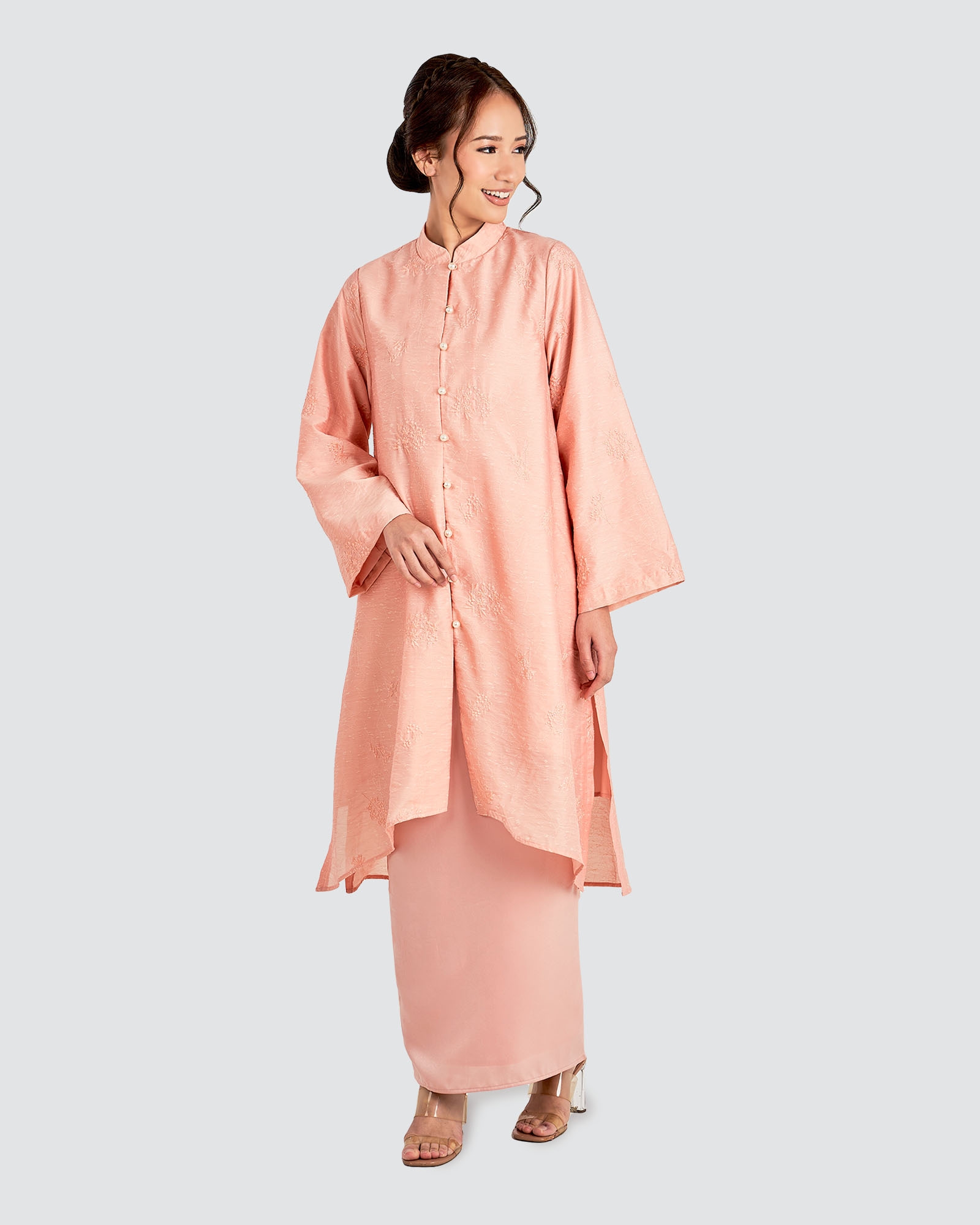 LEDANG KURUNG SET - BLUSH