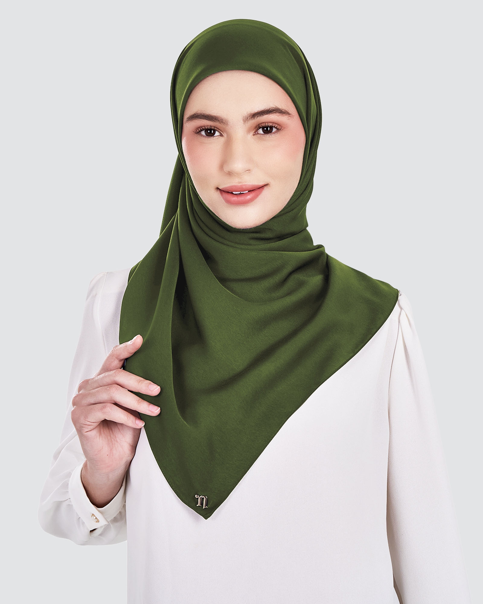 MARISA MATTE SATIN SQUARE