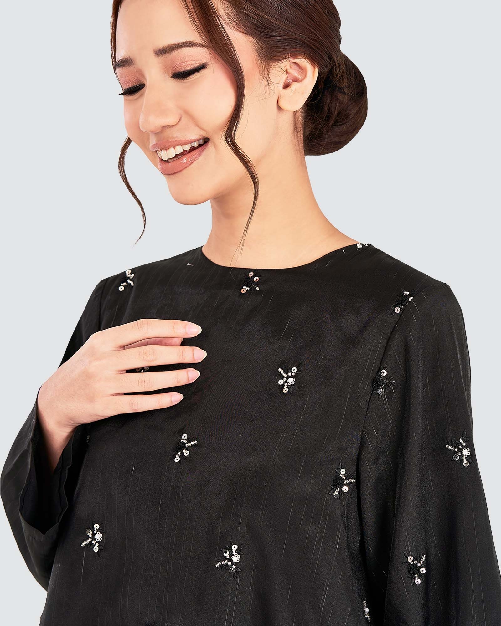 MAYANG KURUNG SET - BLACK