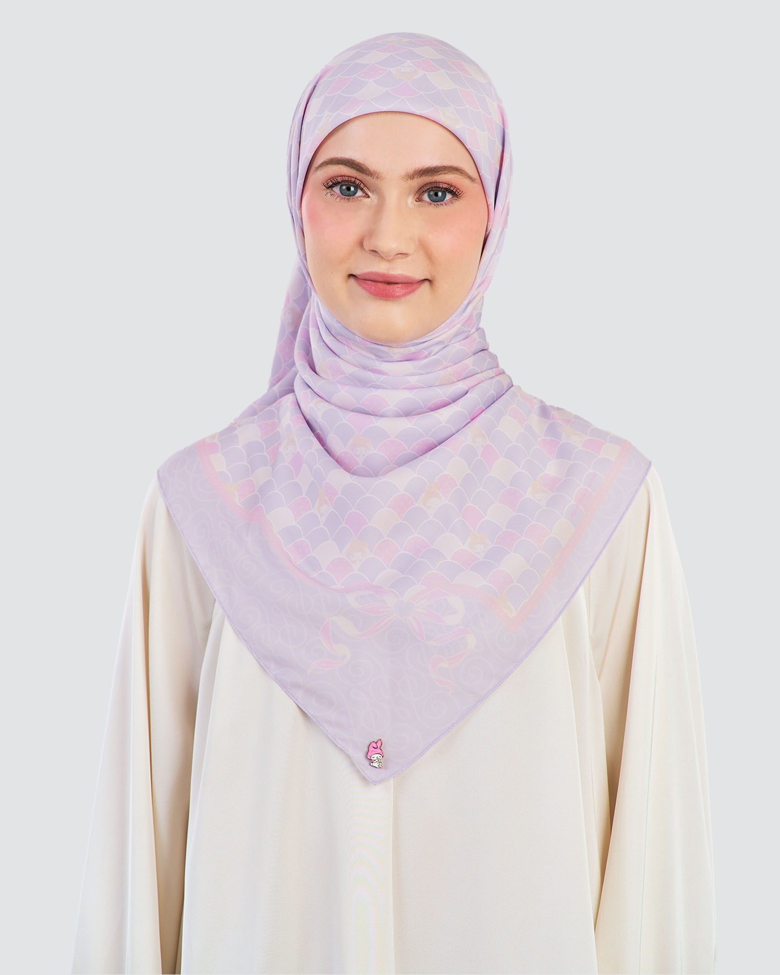 MY MELODY X NAELOFAR SQUARE - PERIWINKLE