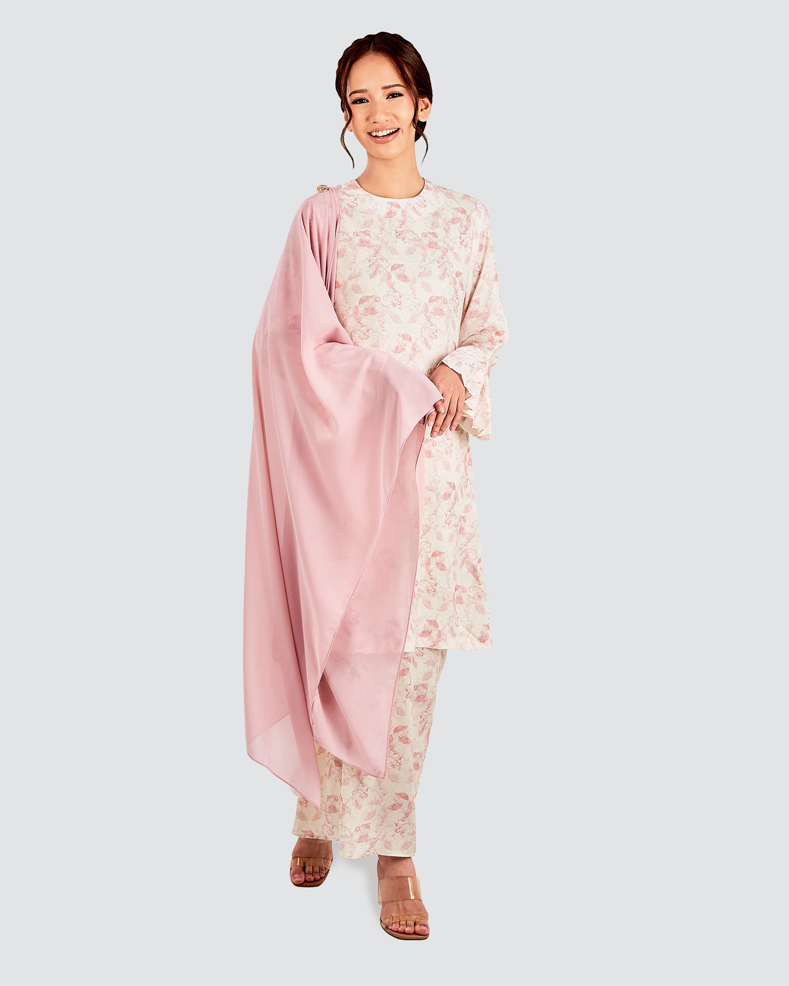 NILAMSARI KURUNG SET  - BLUSH