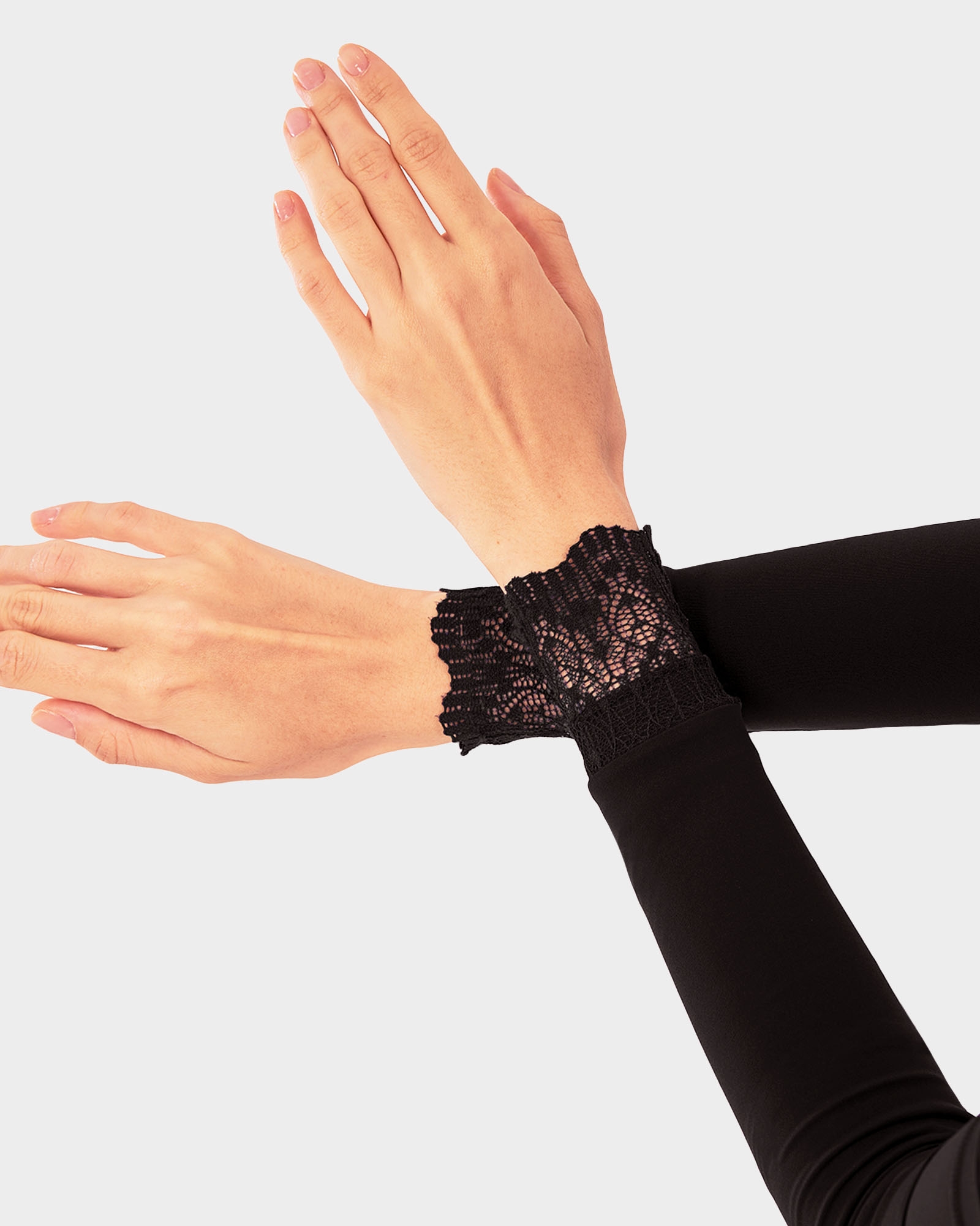 NWEAR ANA LACE HANDSOCKS - BLACK