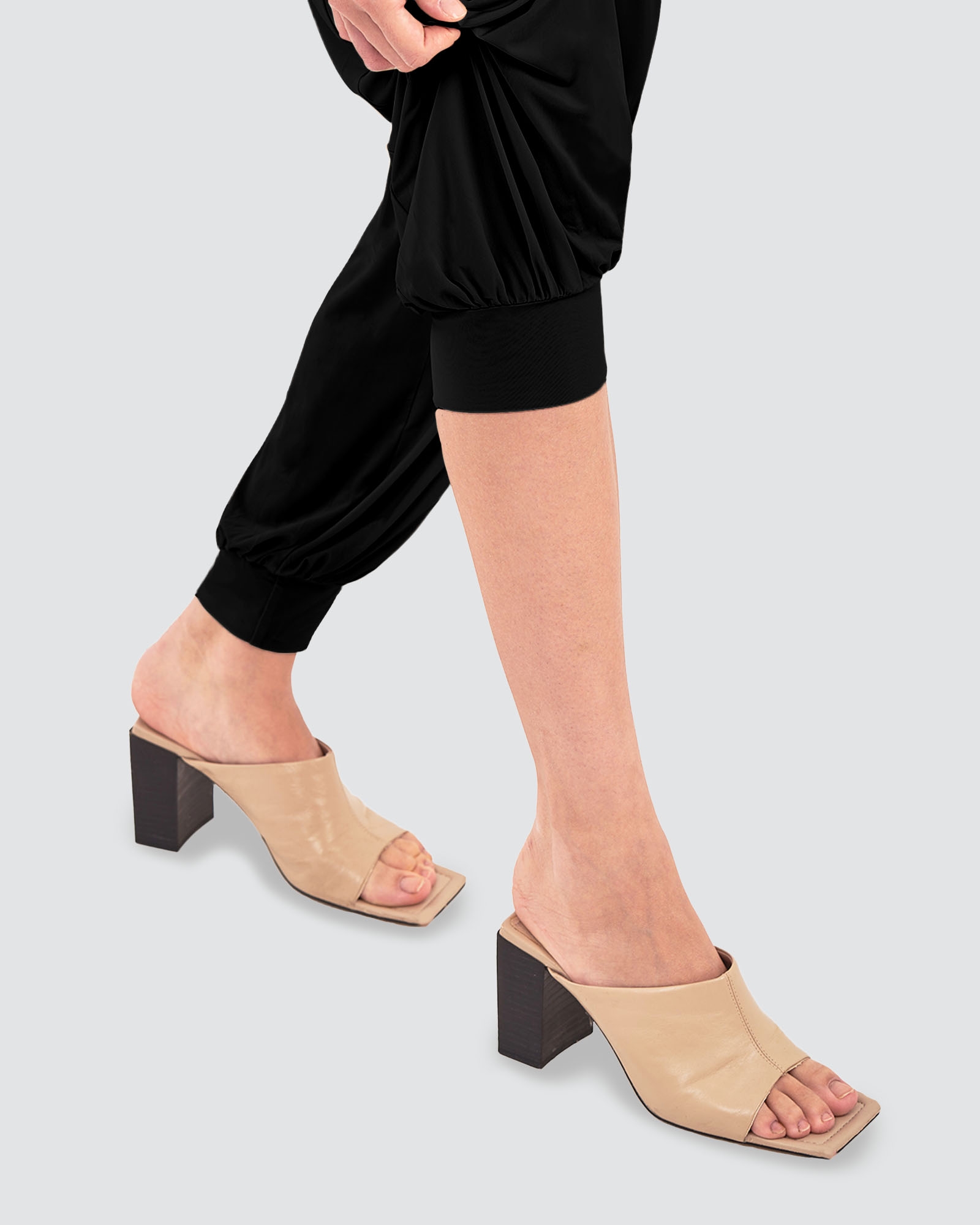 NWEAR INNER CUFF PANTS - BLACK