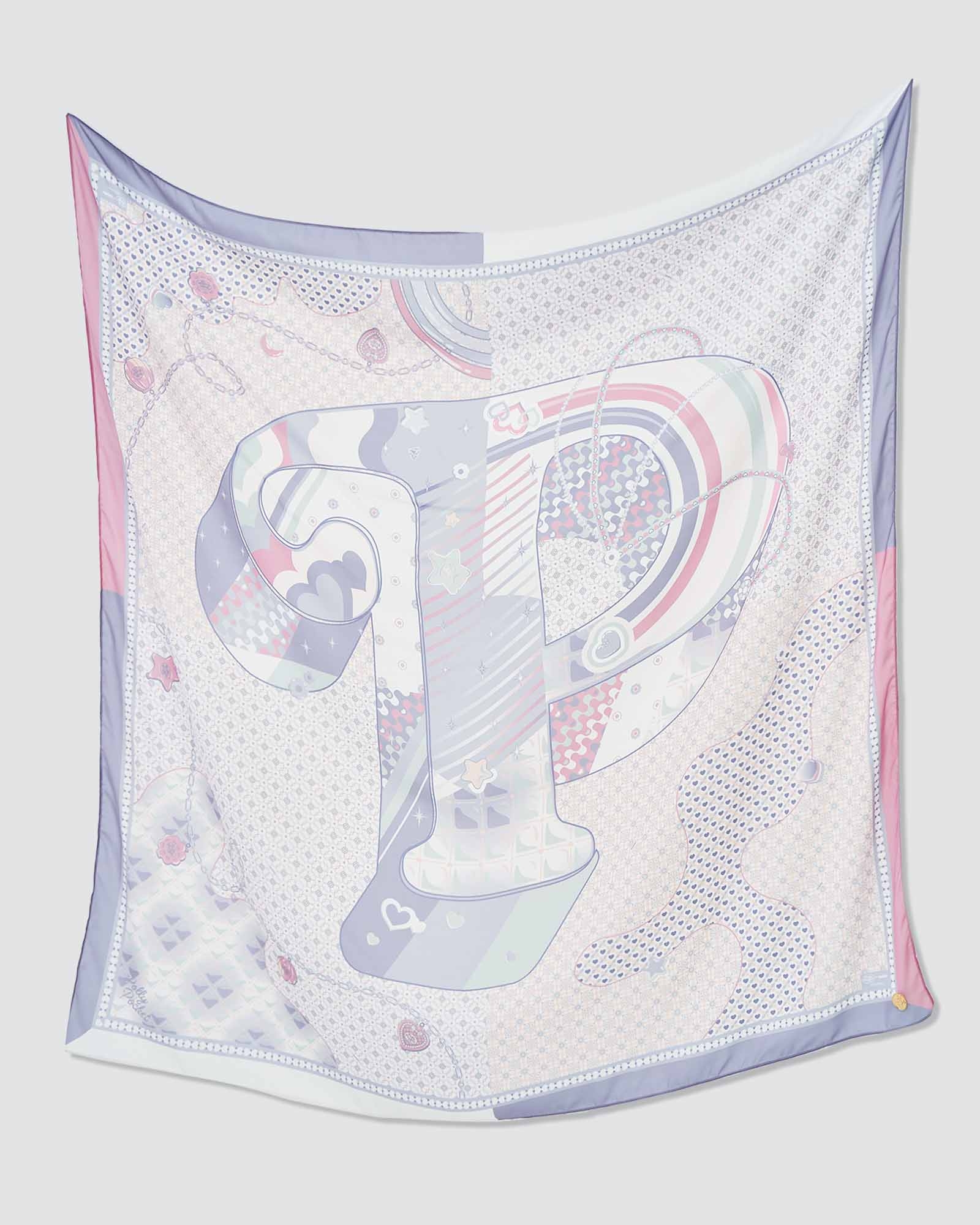 POLLY POCKET X NAELOFAR SQUARE - SKY GIGGLE