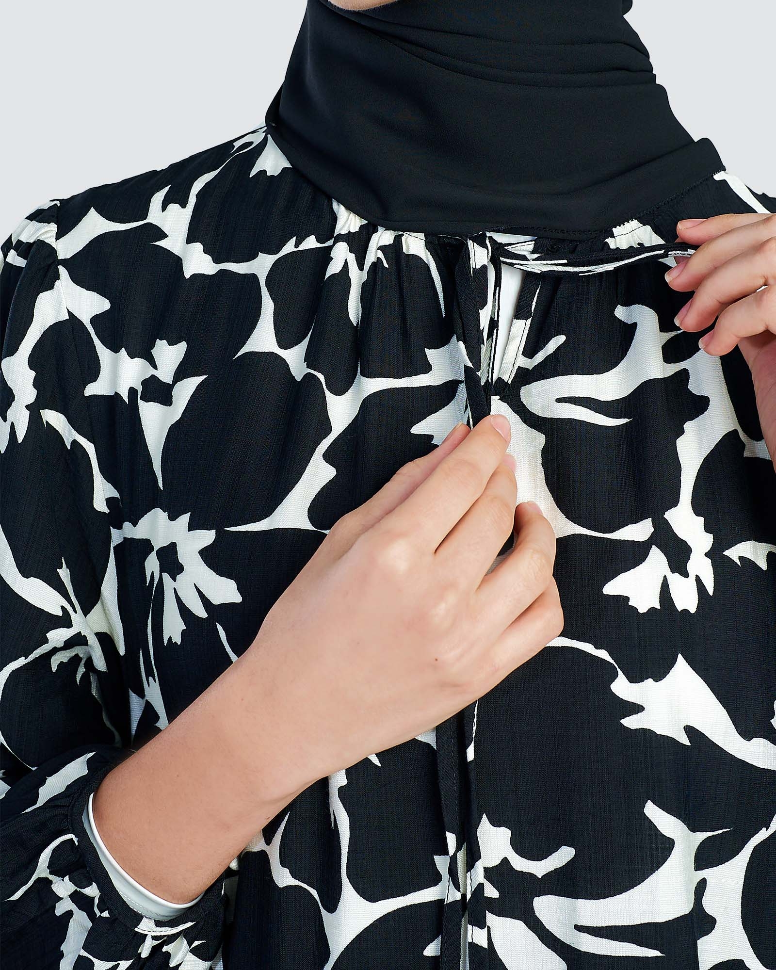 RAWA DRESS - BLACK