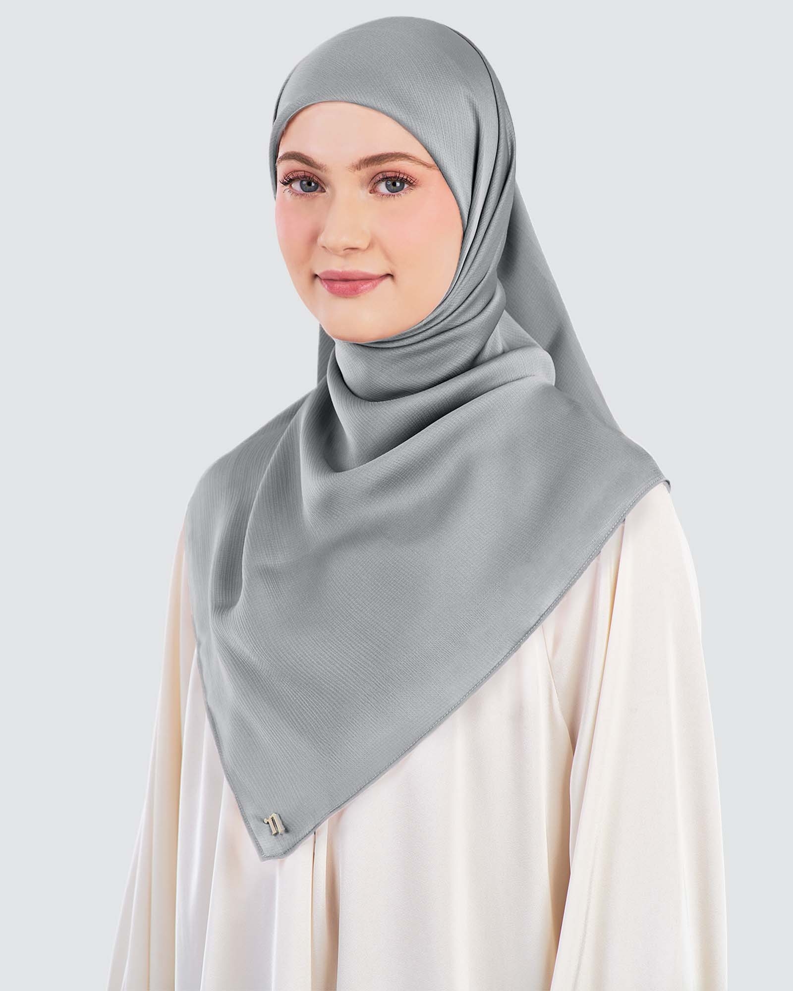 WAFFLE CHIFFON SQUARE - SURF