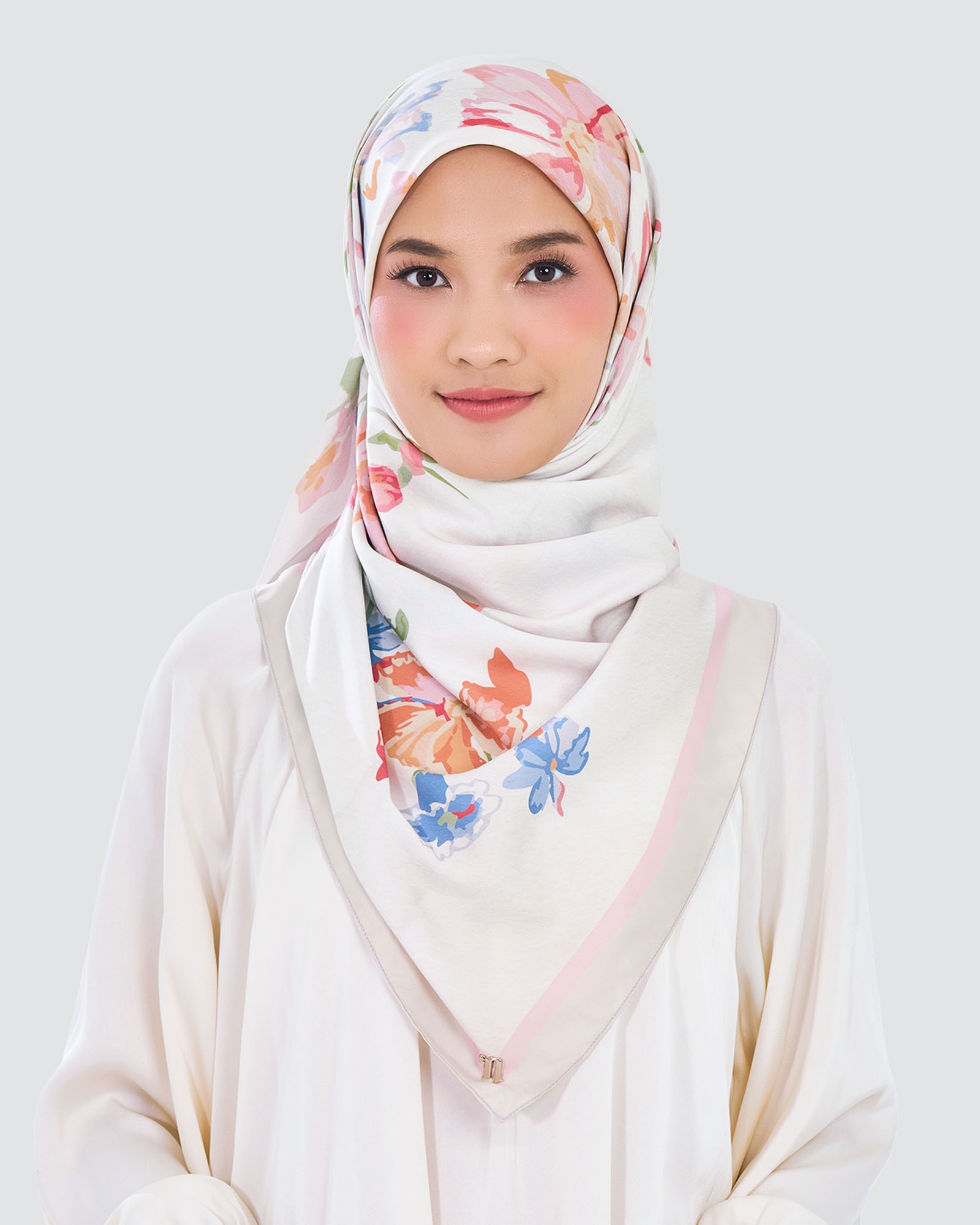 WATERCOLOUR MATTE SATIN SQUARE