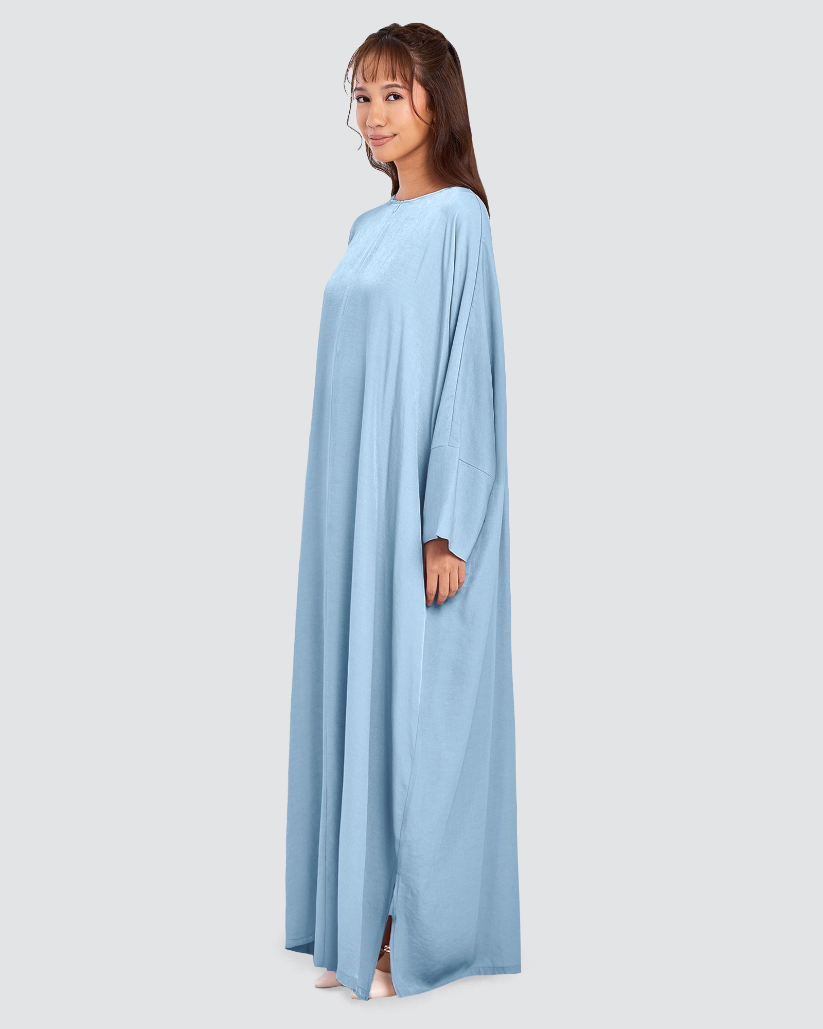 X-PRESS OVERSIZED DRESS - LIGHT BLUE