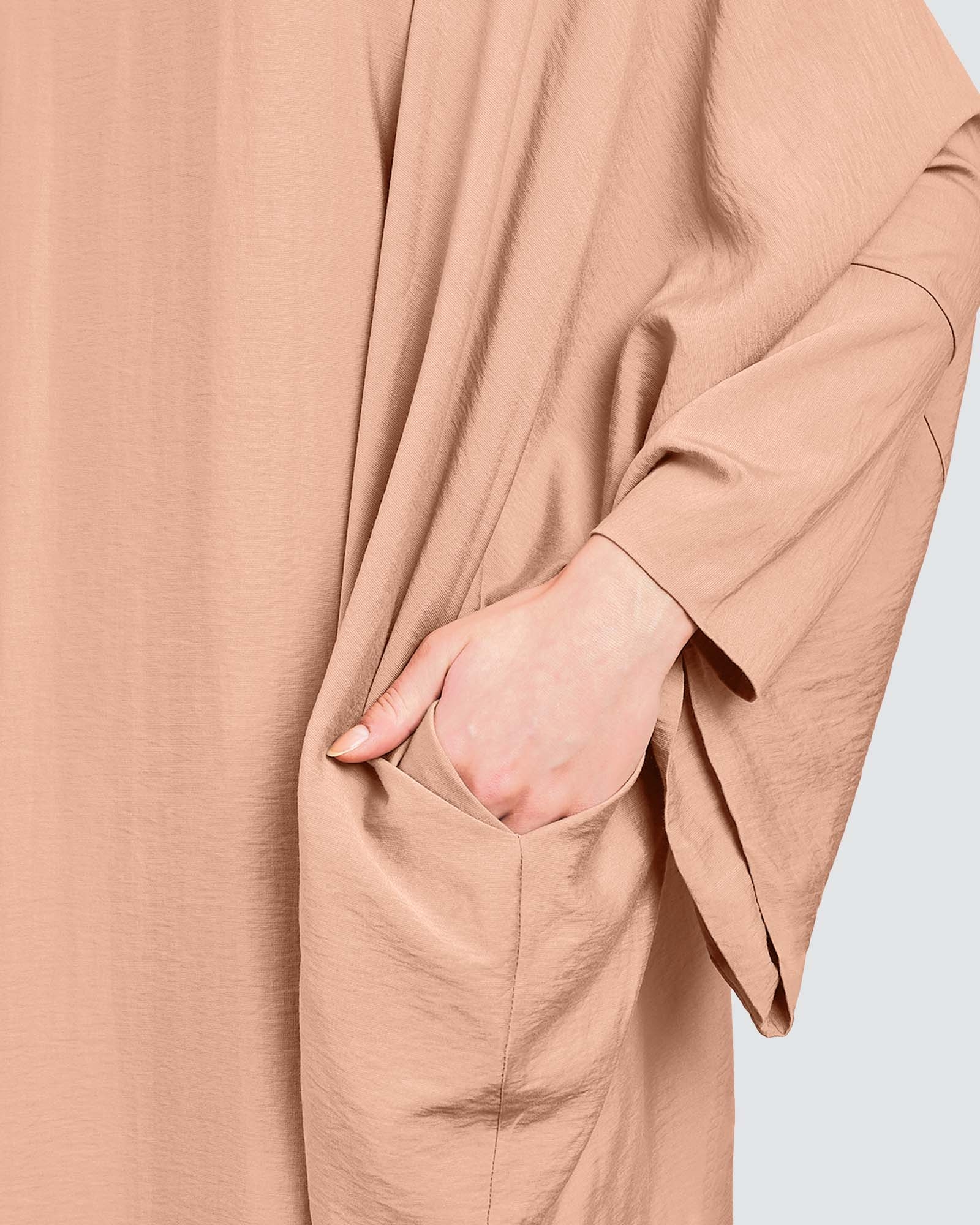 X-PRESS KAFTAN DRESS - BLUSH