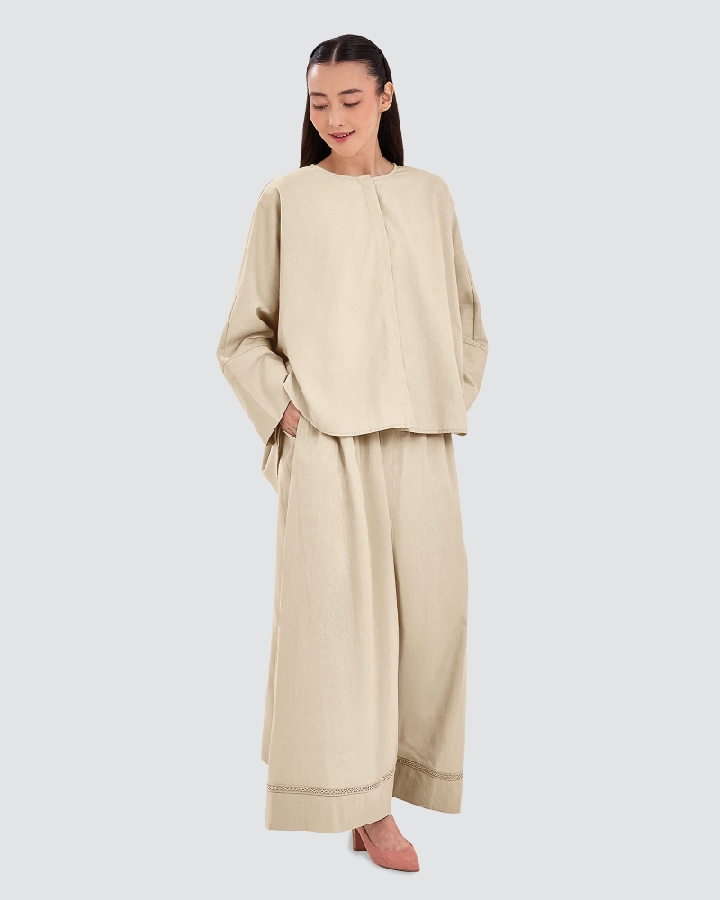 Image of AVA SKIRT - LINEN