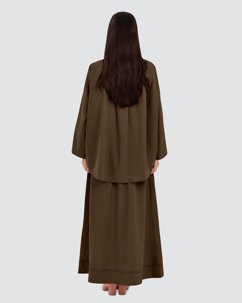 Image of AVA TOP - FUDGE