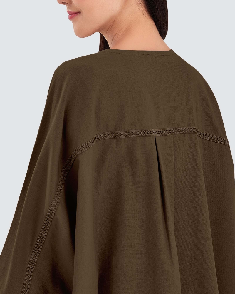 Image of AVA TOP - FUDGE