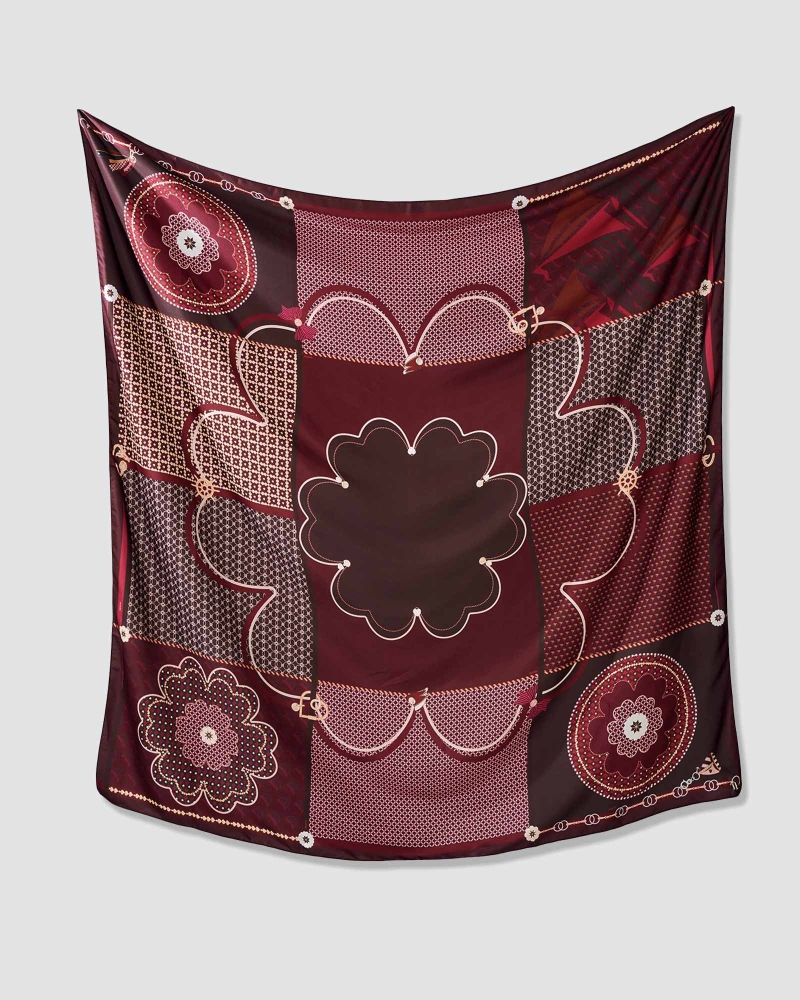 Image of BLUE CRUISE SQUARE - ANCHOR RED