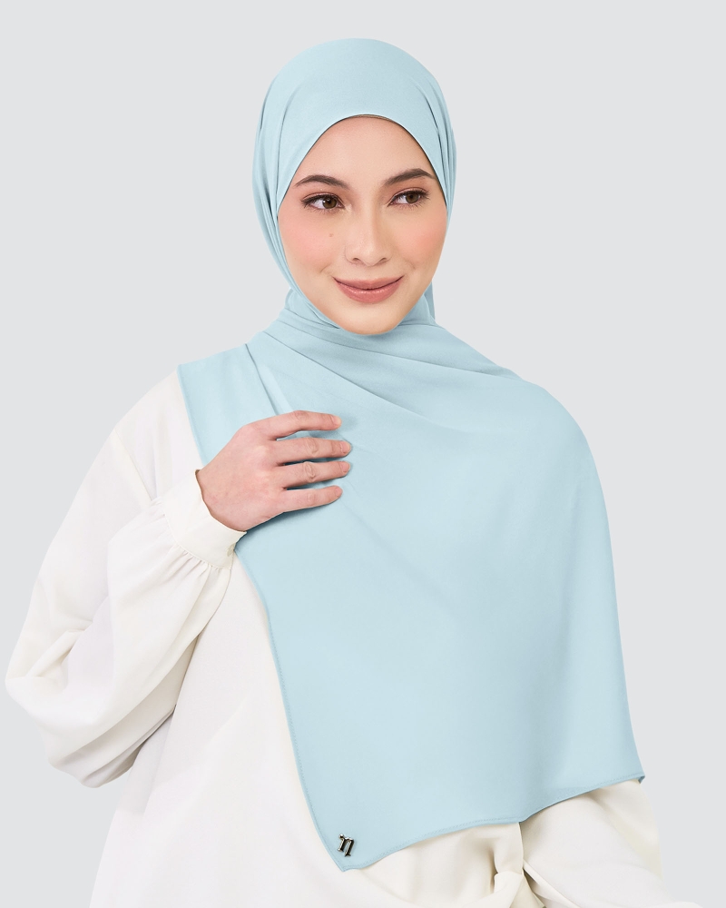 CHIFFON SHAWL - BALLAD BLUE