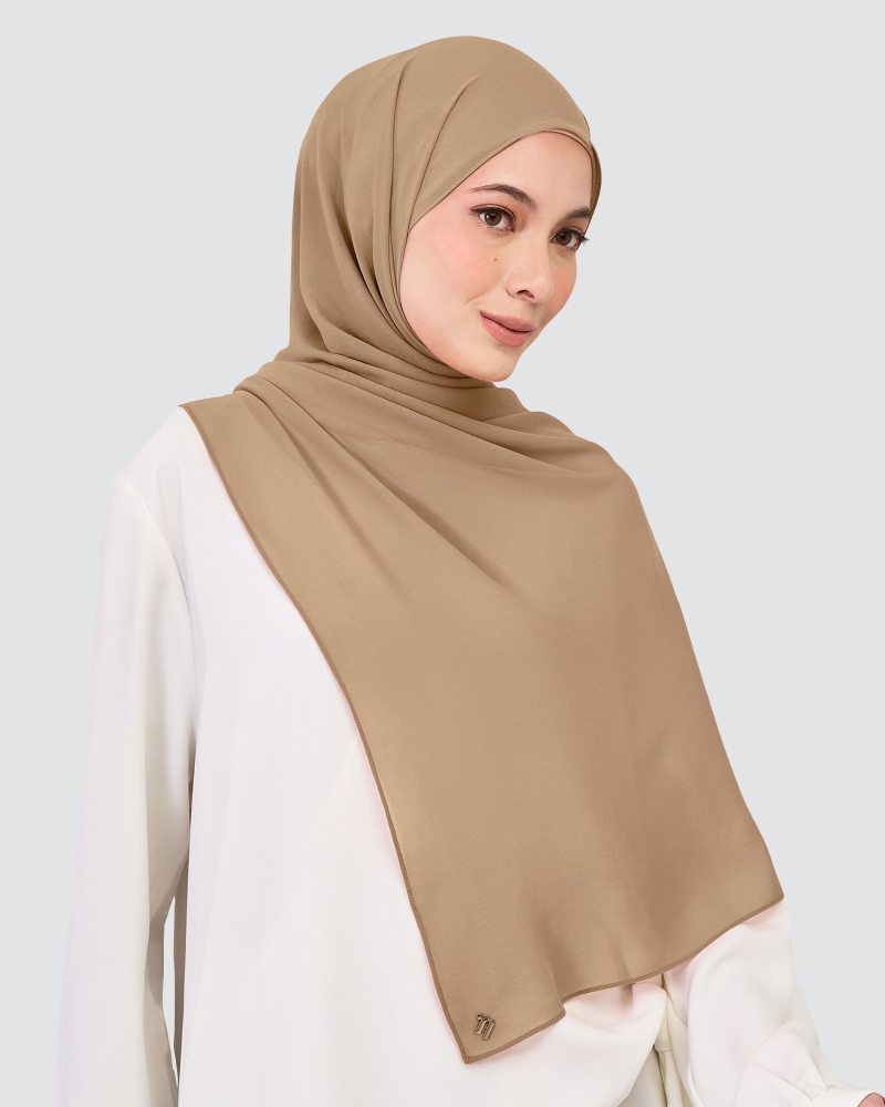 CHIFFON SHAWL - NATURAL