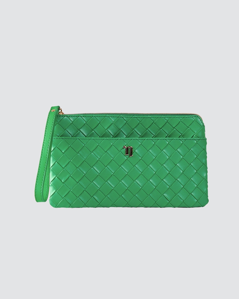 Image of THE CHLOE WRISTLET - CANDY GREEN