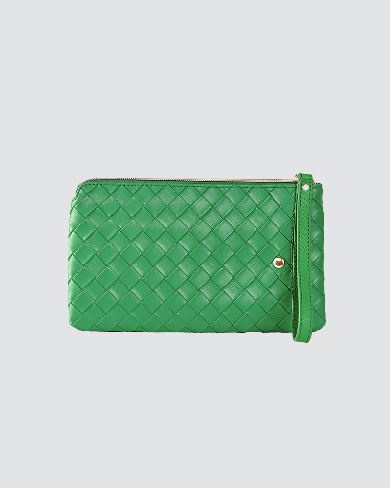 Image of THE CHLOE WRISTLET - CANDY GREEN