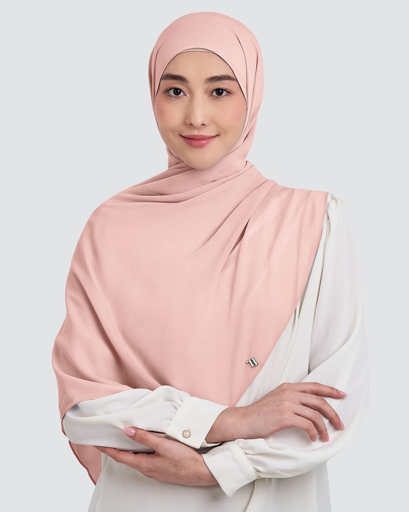 Image of CLEO CHIFFON SHAWL - FRUIT PUNCH