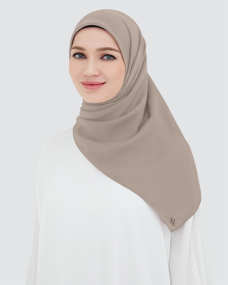 Image of COTTON VOILE SQUARE - FRAPPE