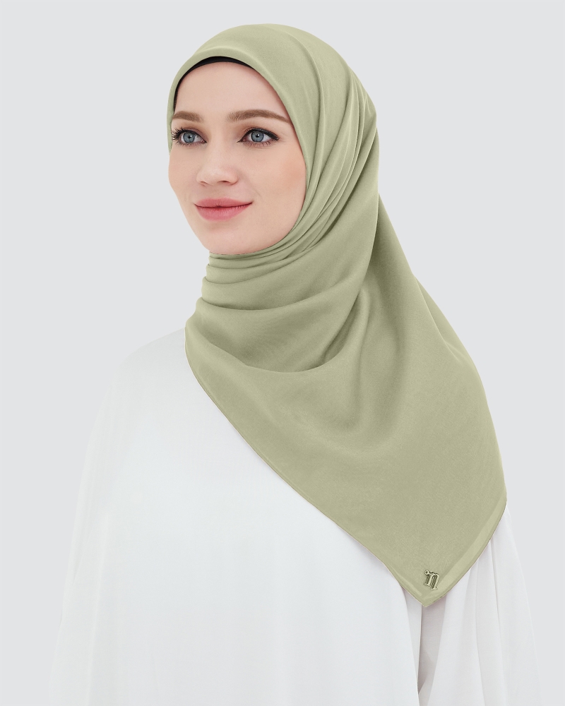 Image of COTTON VOILE SQUARE - MIMOSA