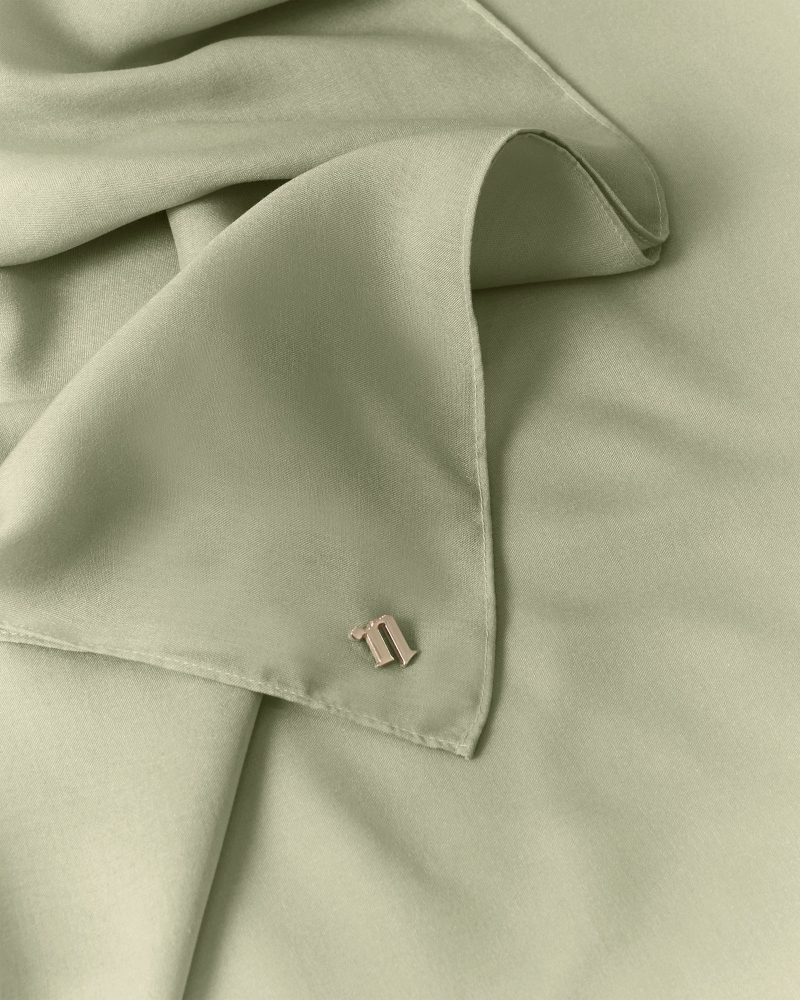 Image of COTTON VOILE SQUARE - MIMOSA