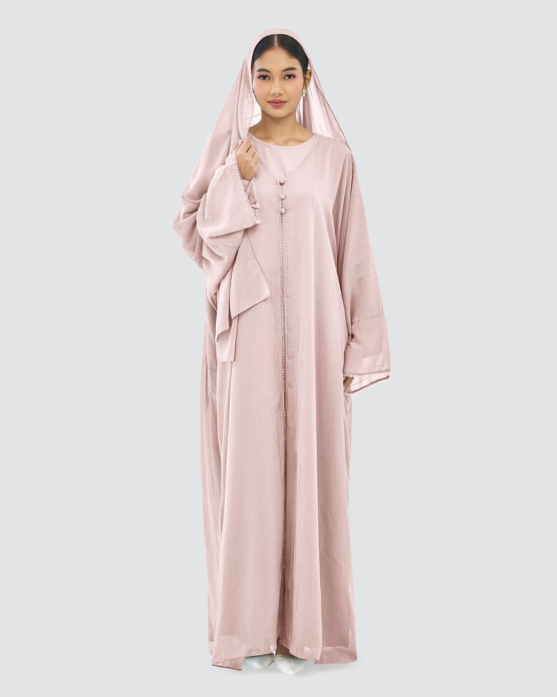 Image of DALIA CHIFFON ABAYA AND SHAWL