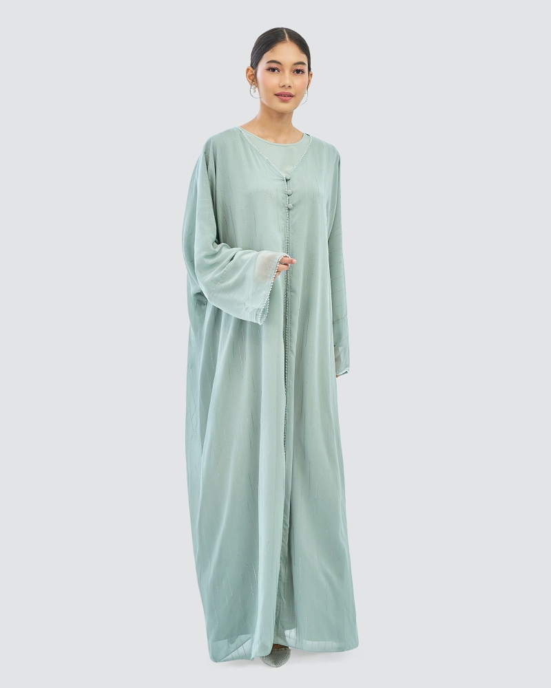 Image of DALIA CHIFFON ABAYA AND SHAWL