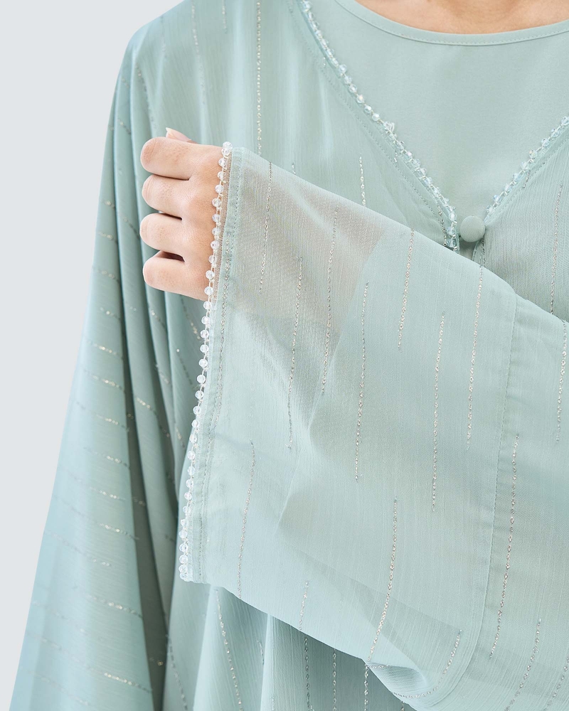 Image of DALIA CHIFFON ABAYA AND SHAWL