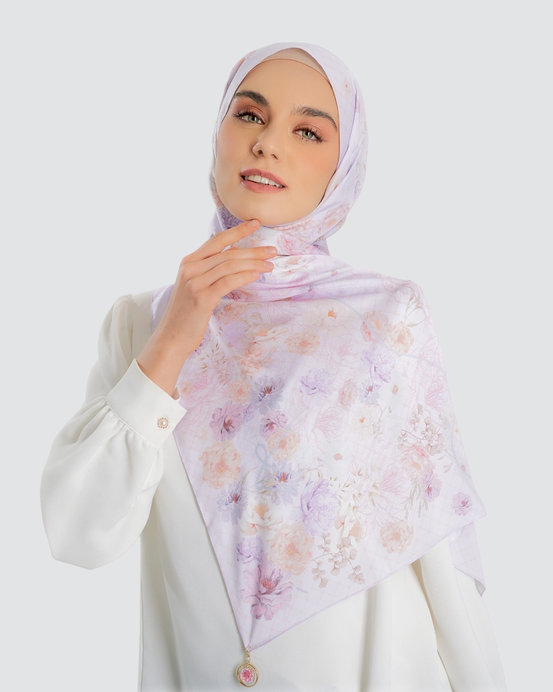 THE BUNGA SERIES: DEVOTION SHAWL - HEATHER