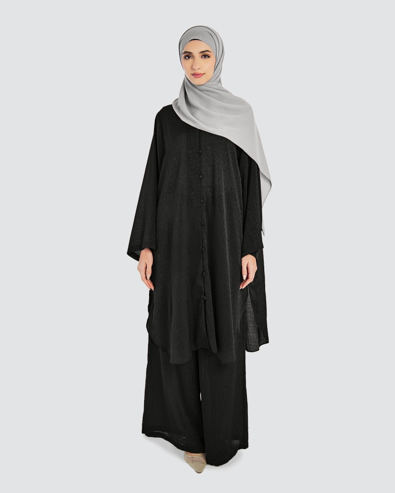 Image of DUBAI CO-ORDS - BLACK