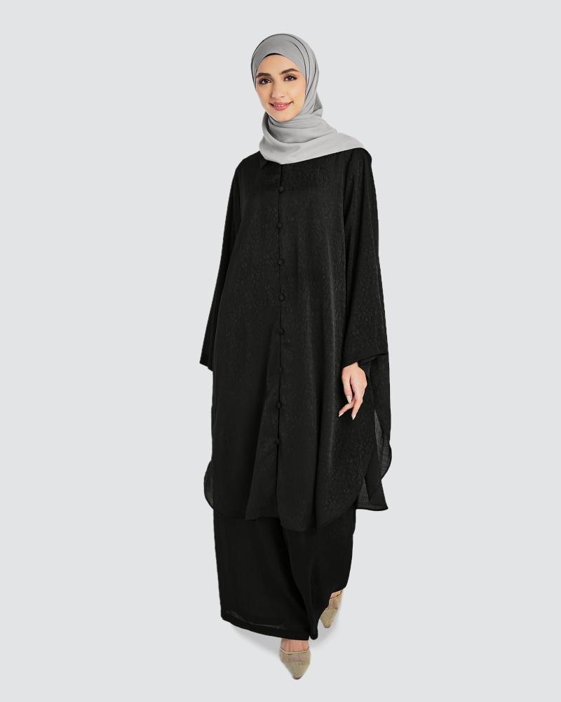 Image of DUBAI CO-ORDS - BLACK