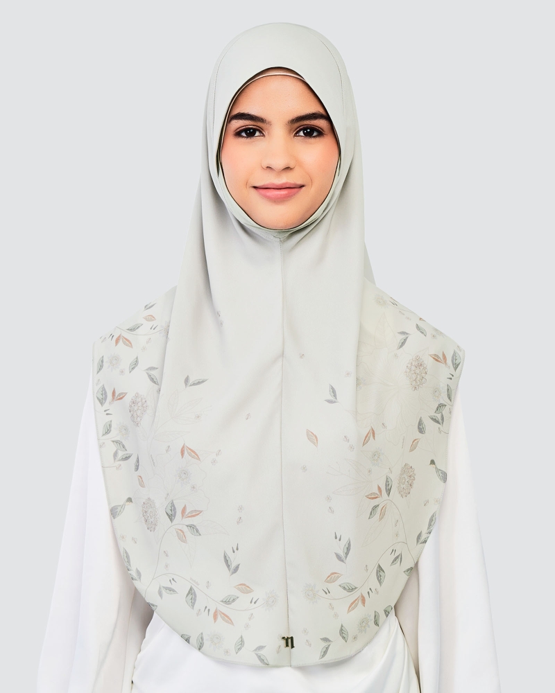 Image of EASYON PRINTED CHIFFON INSTANT - JADE