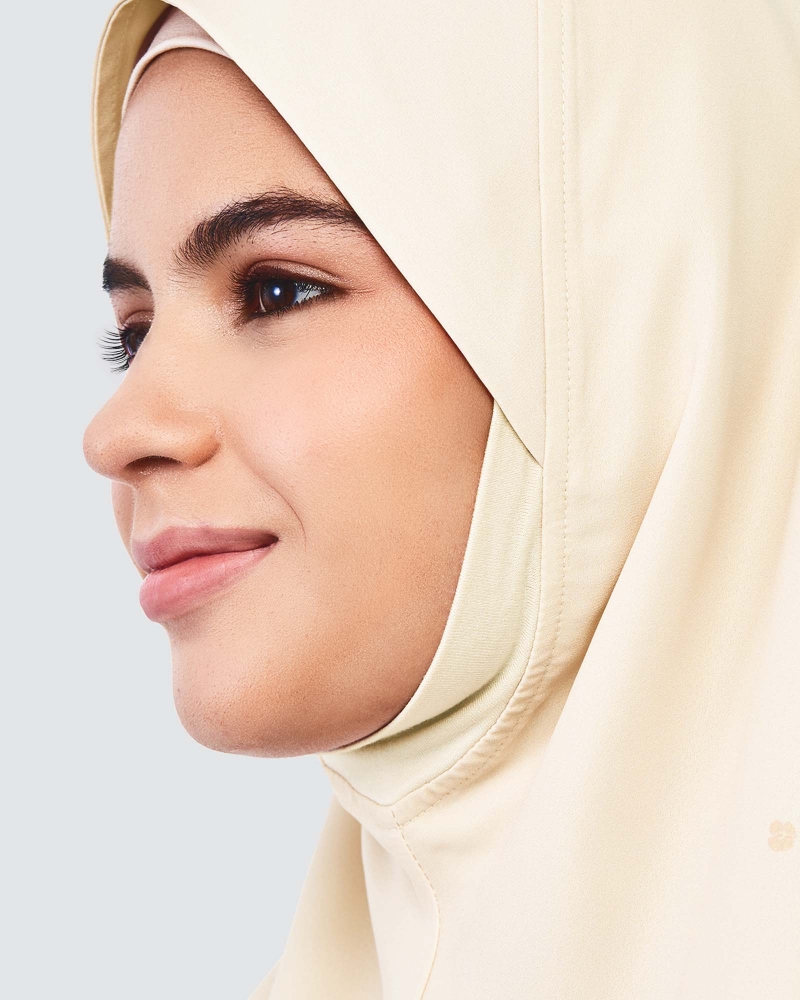 Image of EASYON PRINTED CHIFFON INSTANT - MERINGUE