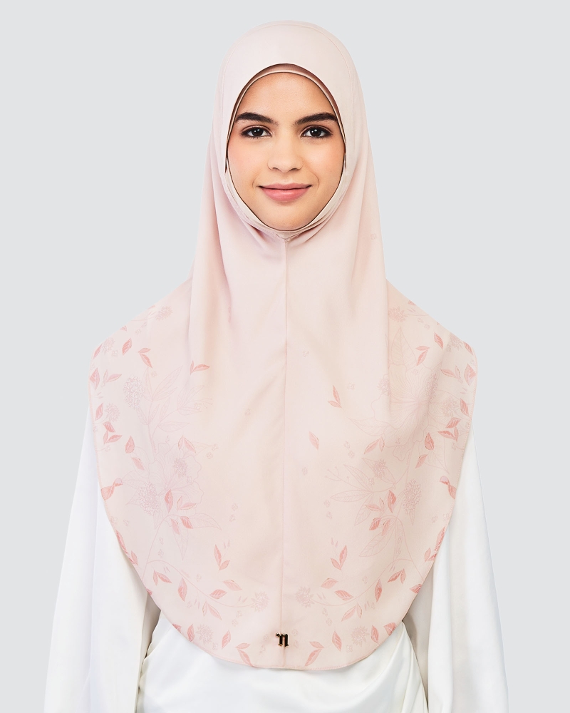 Image of EASYON PRINTED CHIFFON INSTANT - PEONY