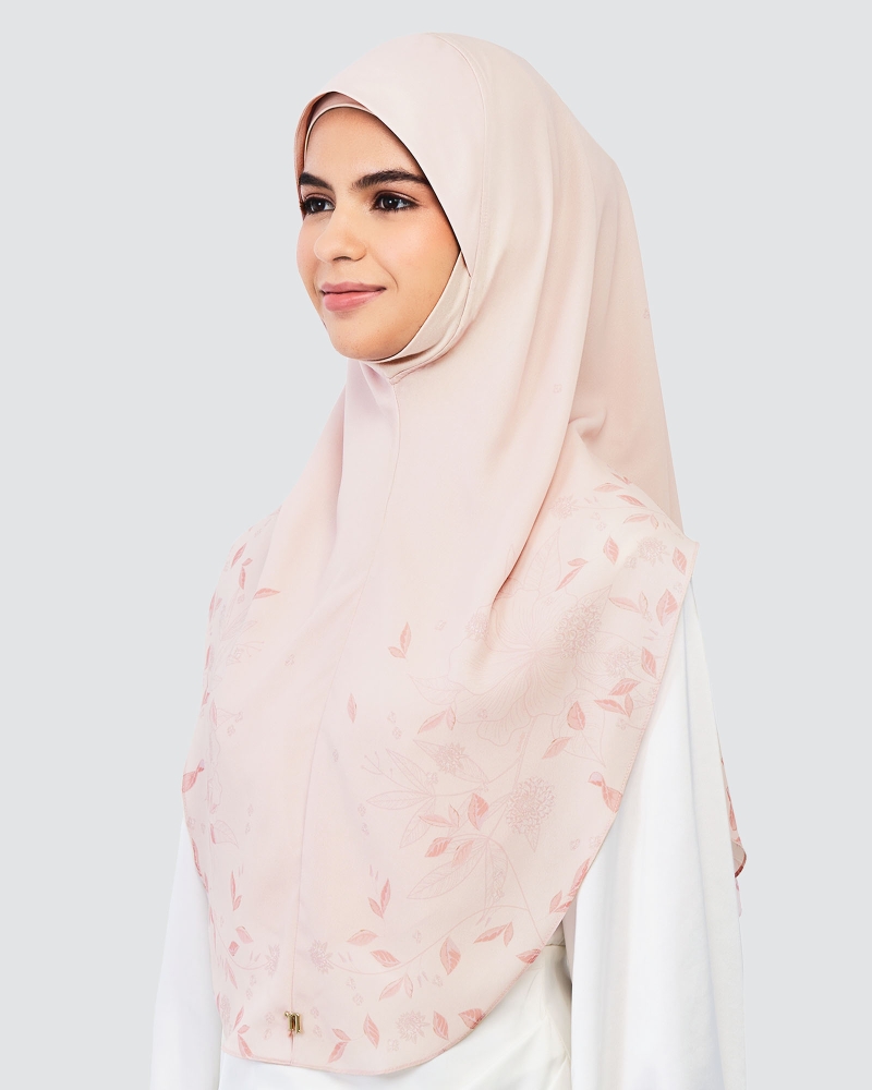 Image of EASYON PRINTED CHIFFON INSTANT - PEONY