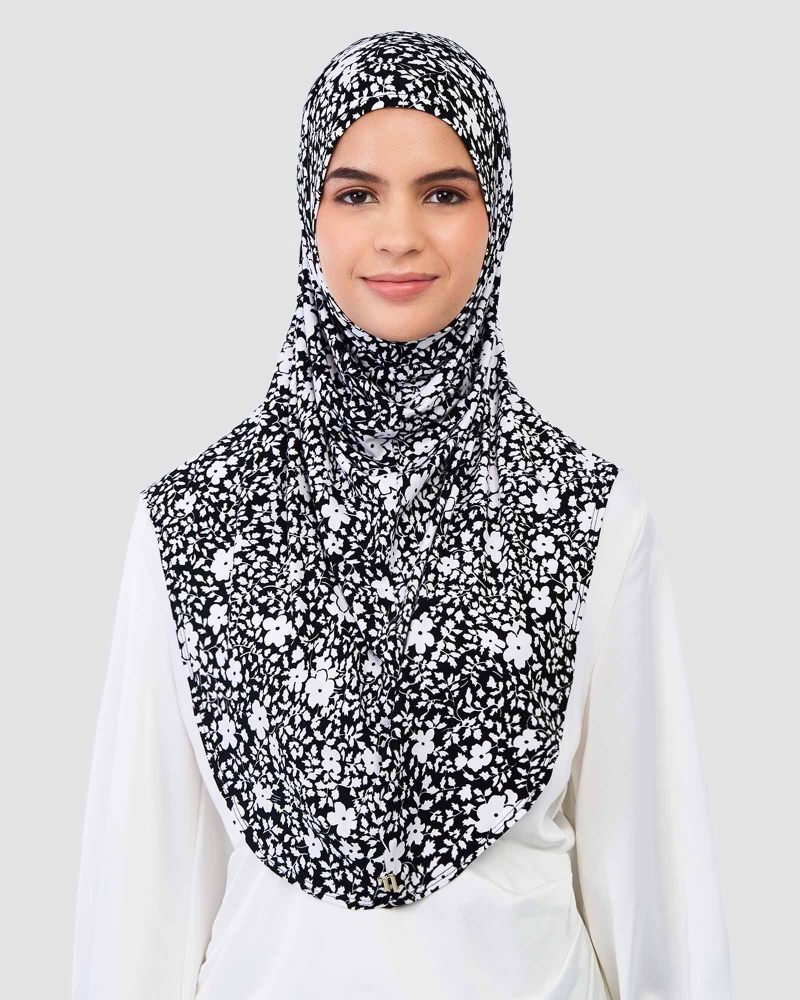 Image of EASYON SOPHIA PRINTED INSTANT - NOIR