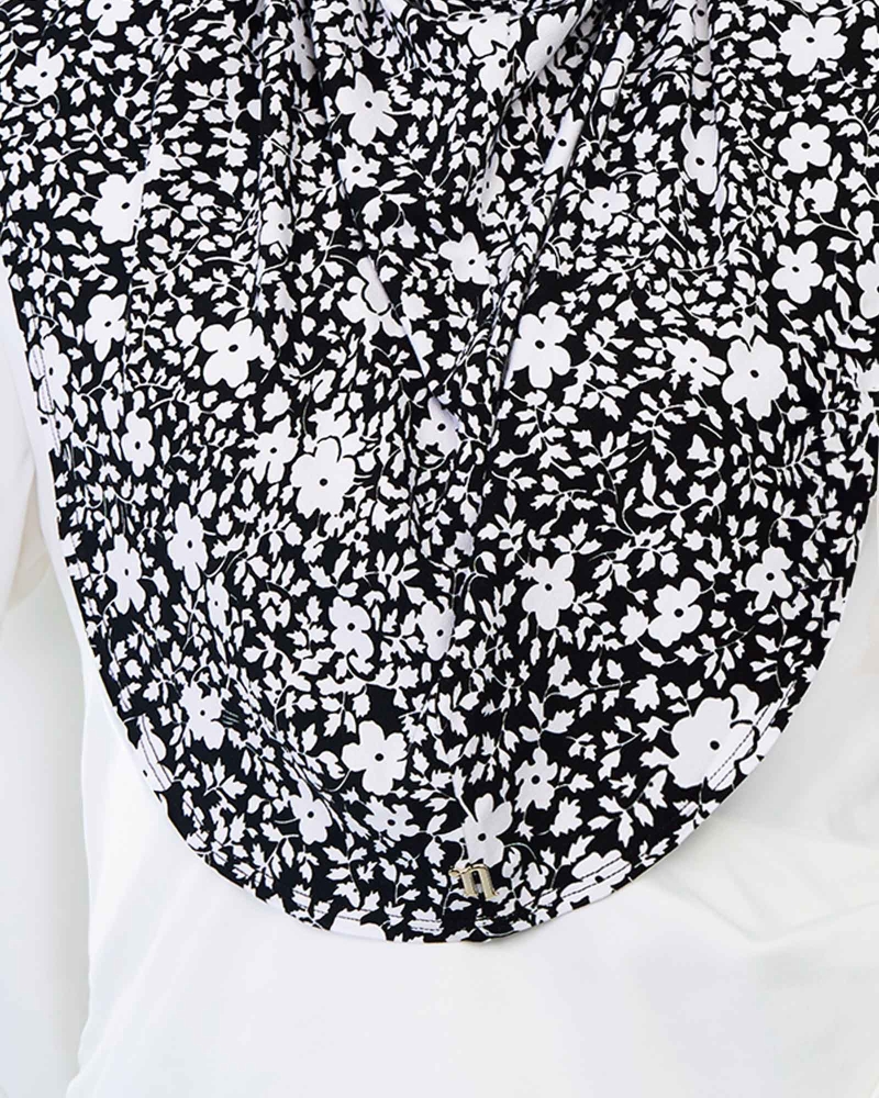 Image of EASYON SOPHIA PRINTED INSTANT - NOIR