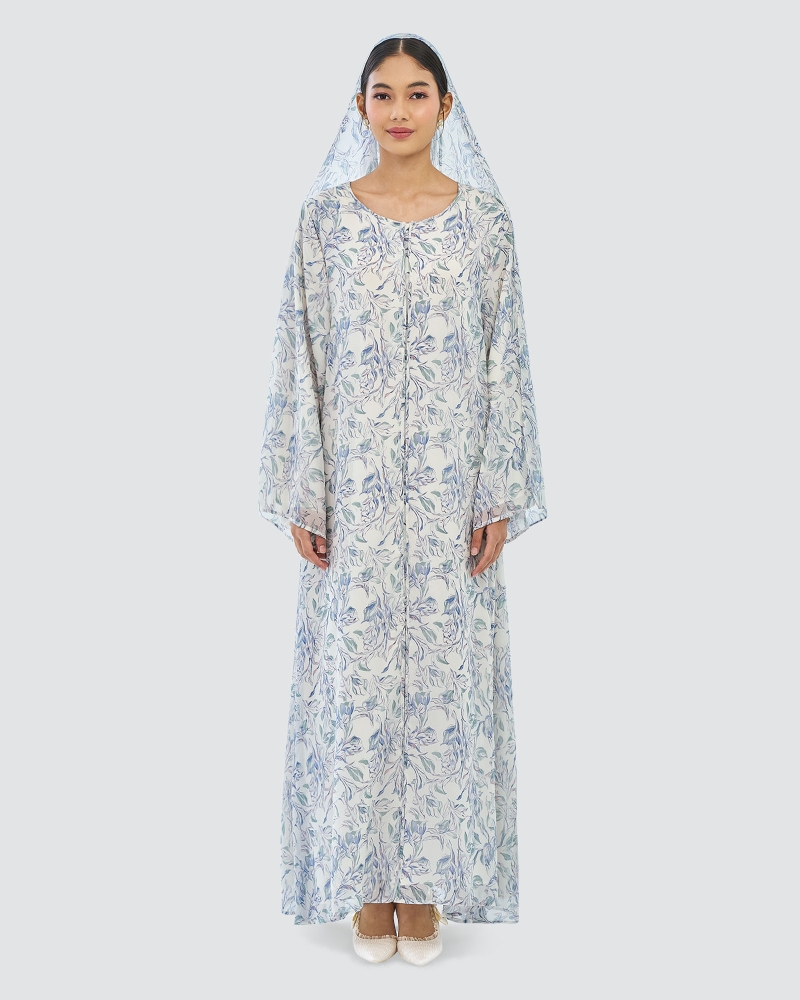 Image of FATIMA CHIFFON ABAYA AND SHAWL