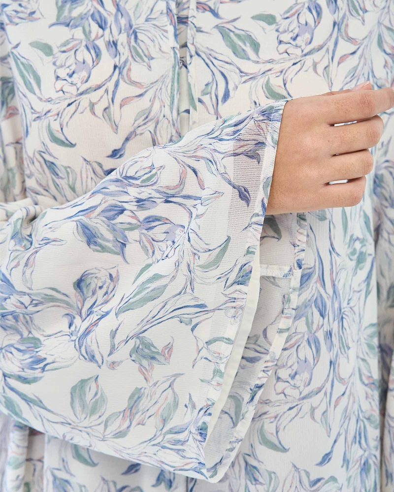 Image of FATIMA CHIFFON ABAYA AND SHAWL