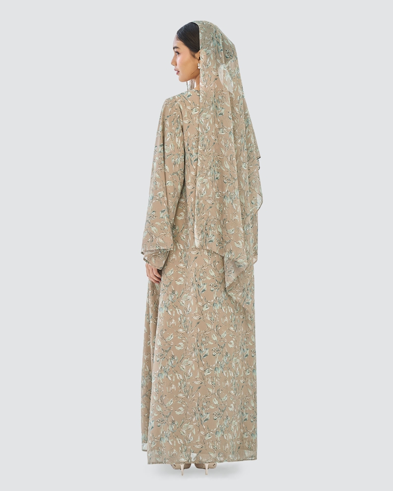Image of FATIMA CHIFFON ABAYA AND SHAWL