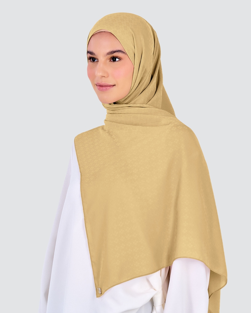 Image of GAIA CHIFFON SHAWL - SUNSET